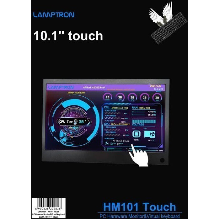 Монитор параметров Lamptron HM101T - LAMP-HM101T - фото 8