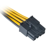 Переходник 6-pin PCI-E - 8-pin EPS, 0.15м, Akasa AK-CB051