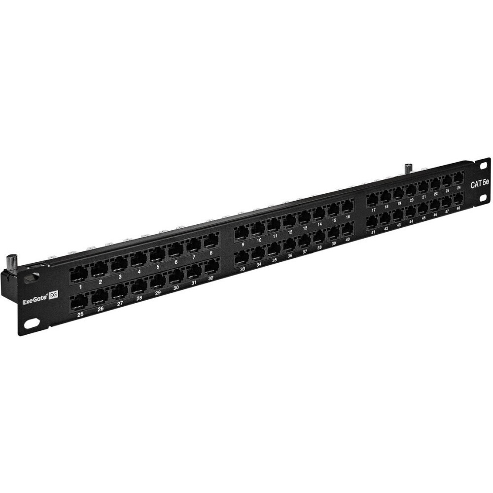 Патч-панель ExeGate EPPHD-19-48-8P8C-C5e-110D