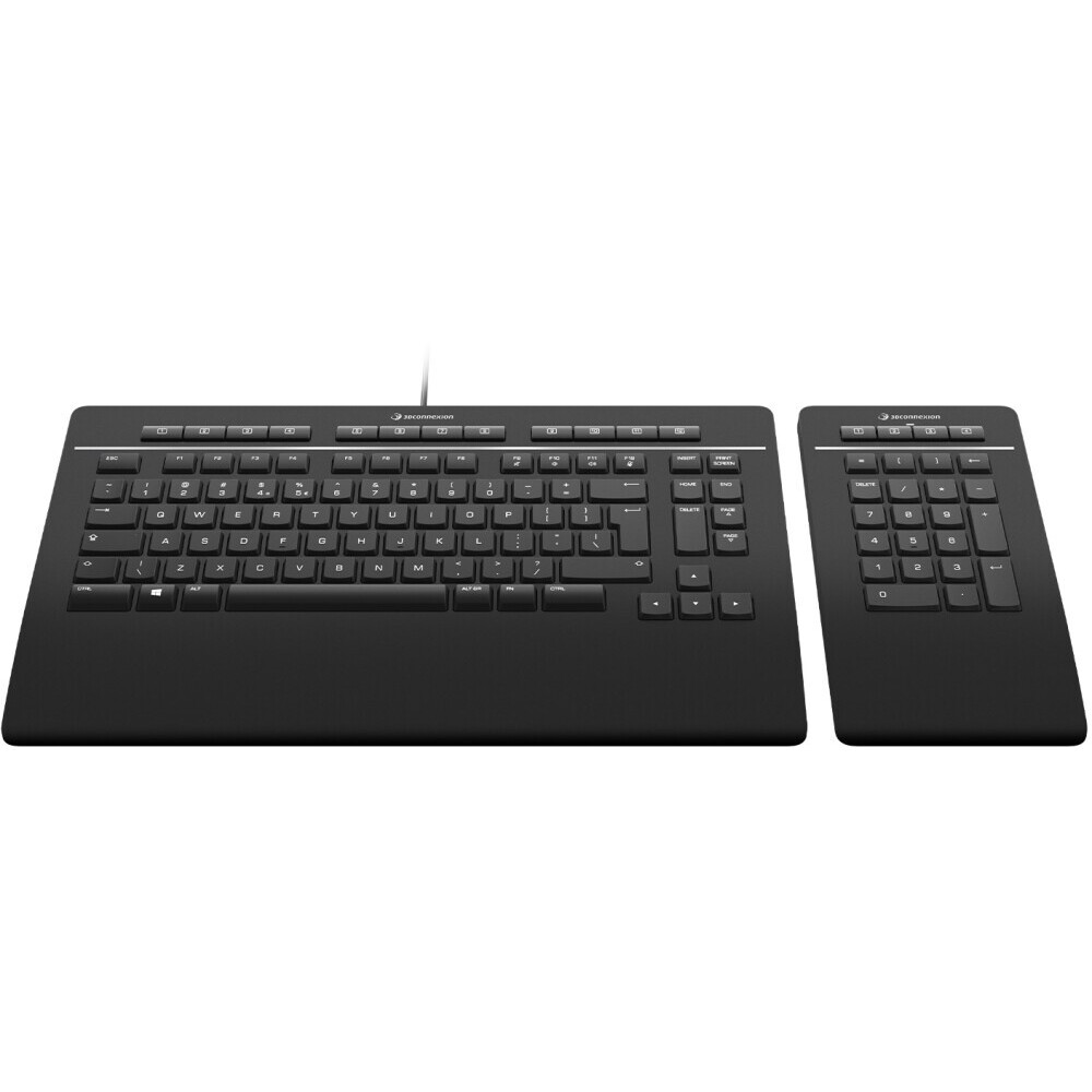 Клавиатура 3DConnexion Keyboard Pro with Numpad (3DX-700092) - фото 2