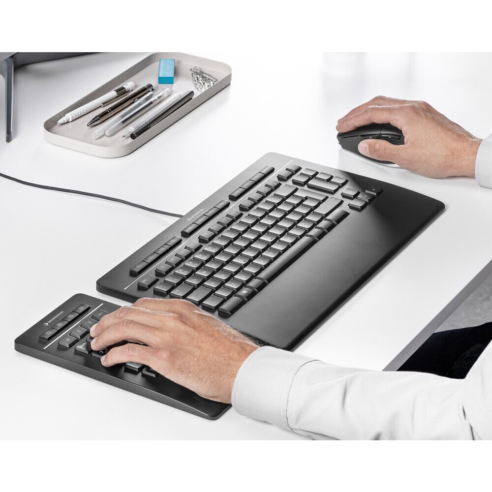 Клавиатура 3DConnexion Keyboard Pro with Numpad (3DX-700092) - фото 7