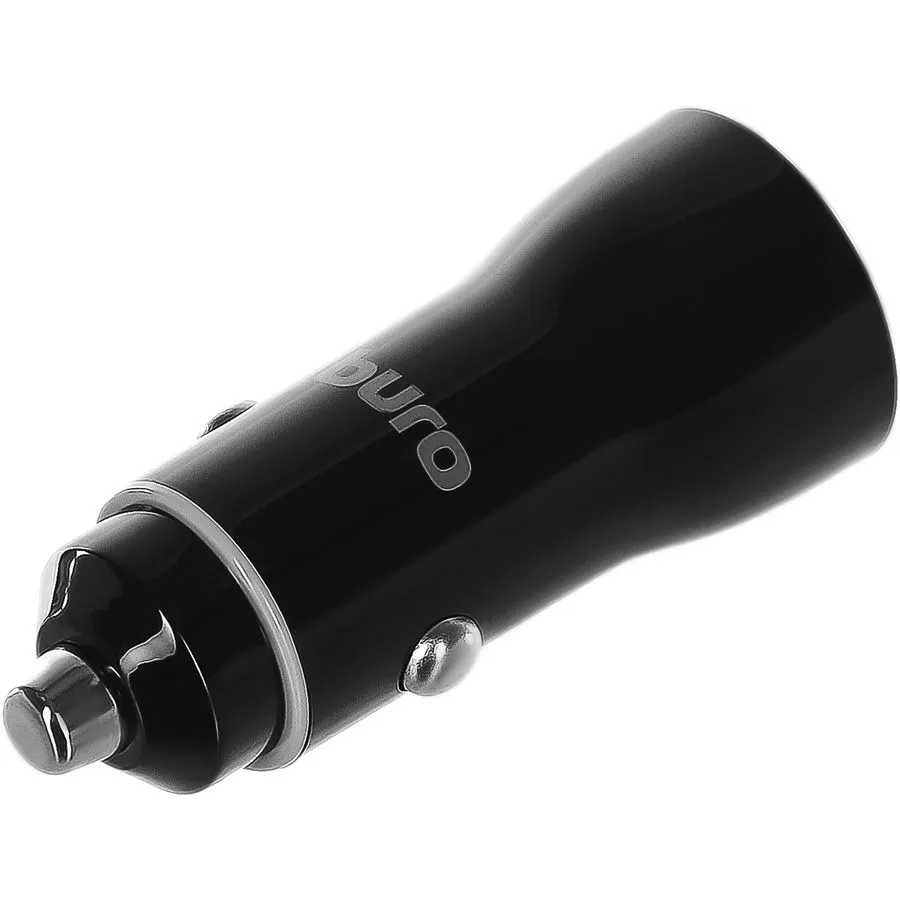 Автомобильное зарядное устройство Buro BUCN1 Black - BUCN18P110BK