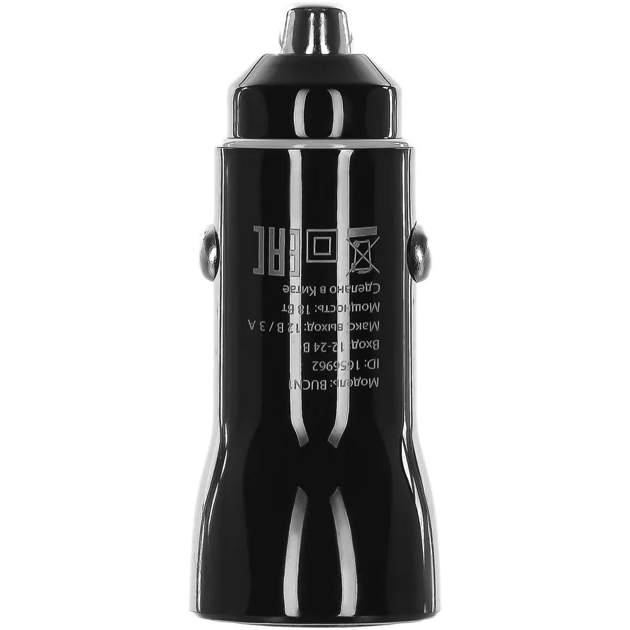Автомобильное зарядное устройство Buro BUCN1 Black - BUCN18P110BK - фото 3