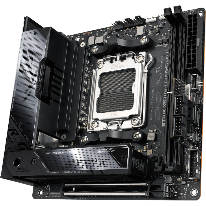 Материнская плата ASUS ROG STRIX X670E-I GAMING WIFI - фото 3