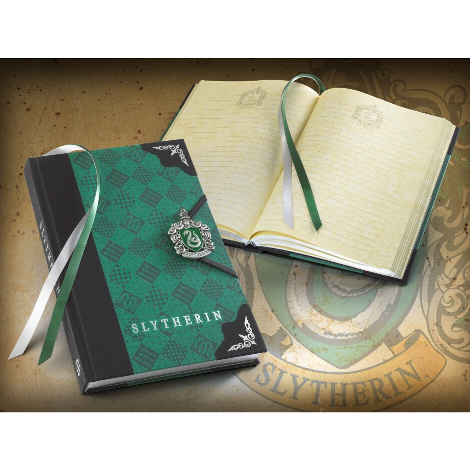 Блокнот Noble Collection Гарри Поттер Слизерин - NN7339 - фото 2