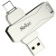 USB Flash накопитель 256Gb Netac U782C Silver - NT03U782C-256G-30PN - фото 3