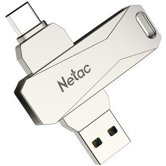 USB Flash накопитель 512Gb Netac U782C Silver - NT03U782C-512G-30PN(32PN) - фото 3