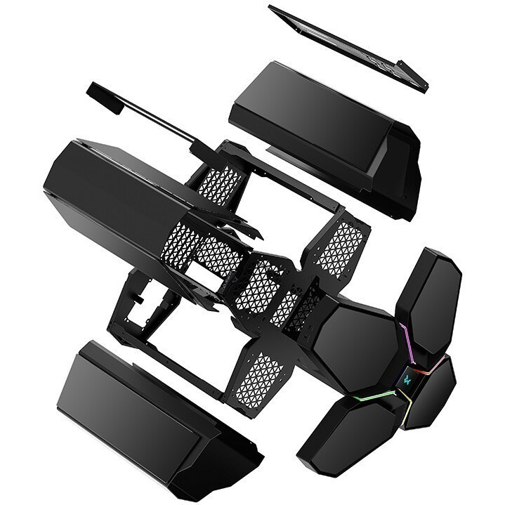 Корпус DeepCool QUADSTELLAR INFINITY Black - фото 11