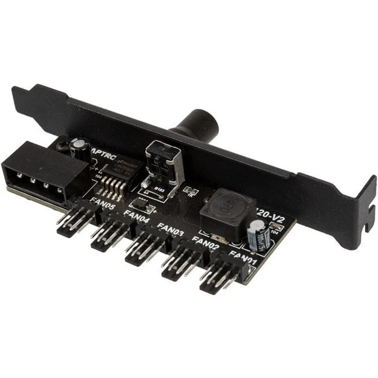 Контроллер вентиляторов Lamptron CP120V2 - LAMP-CP120V2B - фото 2