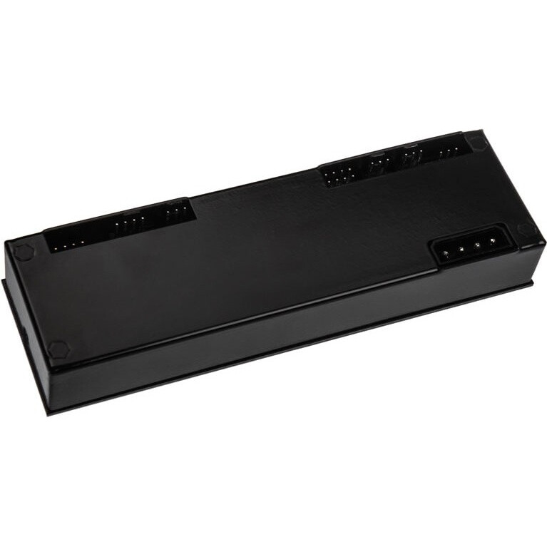 Контроллер вентиляторов Lamptron CR430 Black/Green - LAMP-CR430BG - фото 3