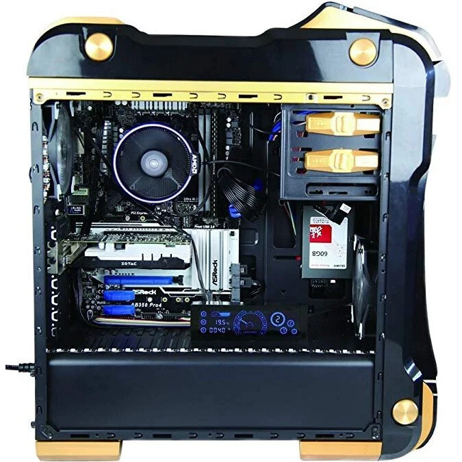 Контроллер вентиляторов Lamptron CR430 Limited Edtion Black/Red-Blue - LAMP-CR430BRB - фото 4