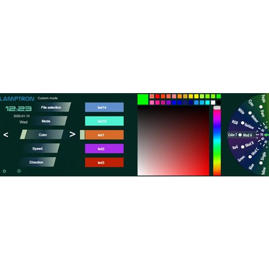 Контроллер вентиляторов Lamptron CU135 ARGB - LAMP-CU135A - фото 3