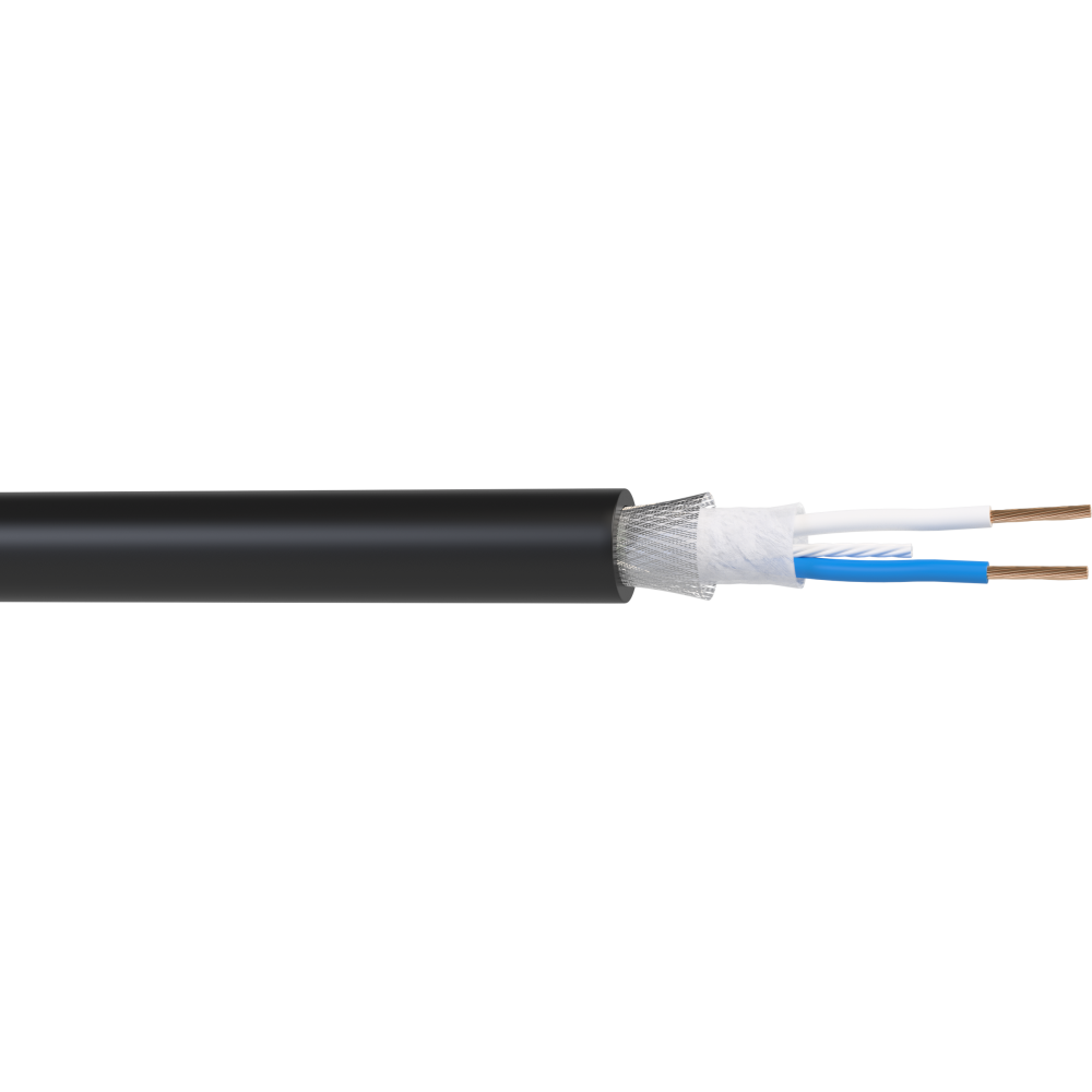 Кабель микрофонный Wize WMC22100P, 100м