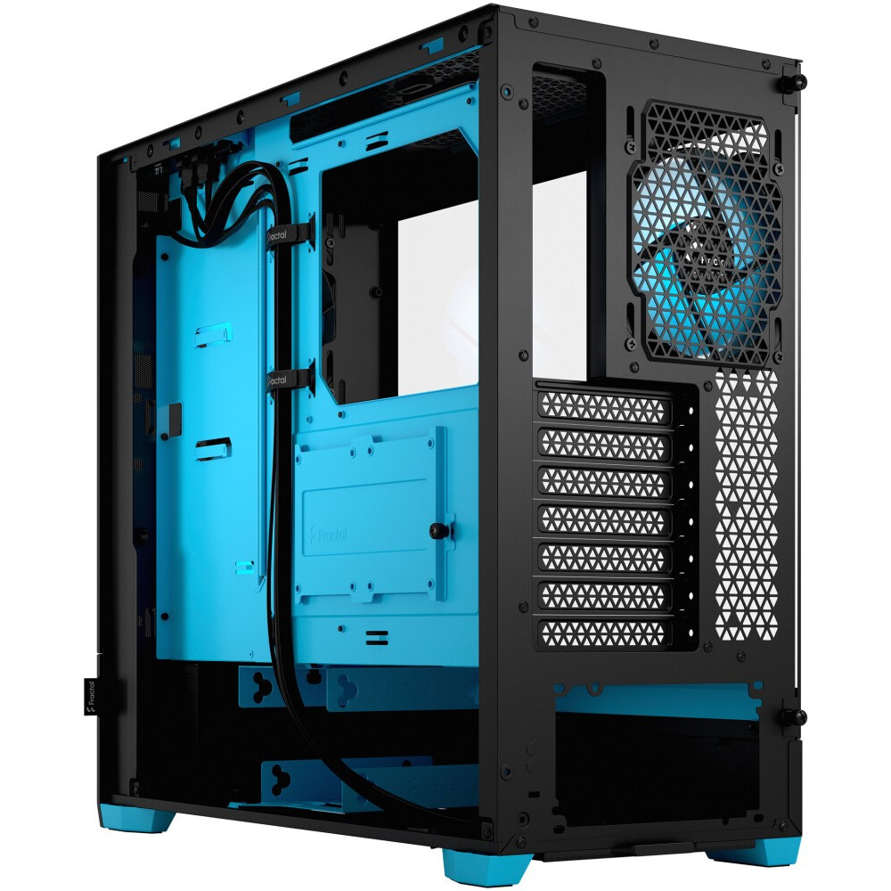 Корпус Fractal Design Pop Air RGB Cyan TG Clear Tint - FD-C-POR1A-02 - фото 7
