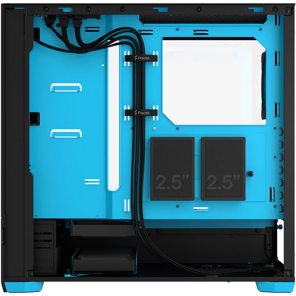 Корпус Fractal Design Pop Air RGB Cyan TG Clear Tint - FD-C-POR1A-02 - фото 9