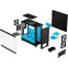 Корпус Fractal Design Pop Air RGB Cyan TG Clear Tint - FD-C-POR1A-02 - фото 10