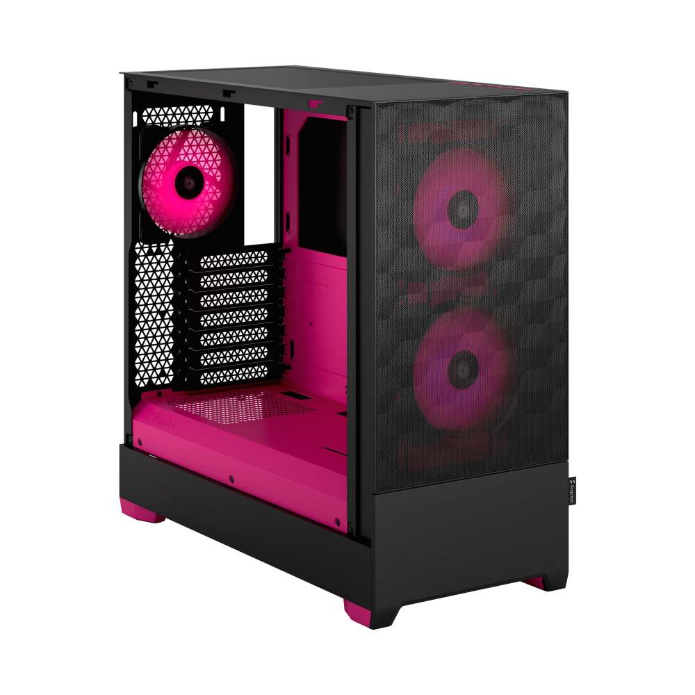 Корпус Fractal Design Pop Air RGB Magenta TG Clear Tint - FD-C-POR1A-03 - фото 7