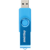 USB Flash накопитель 8Gb SmartBuy Twist Blue (SB008GB2TWB)