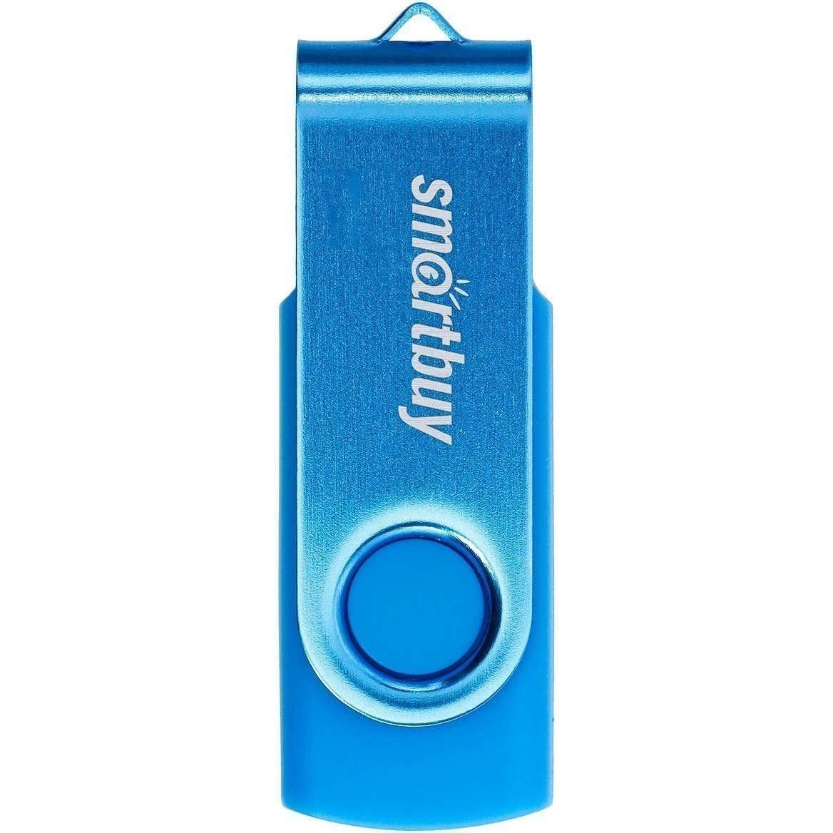 USB Flash накопитель 64Gb SmartBuy Twist Blue (SB064GB2TWB) - фото 2