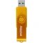 USB Flash накопитель 8Gb SmartBuy Twist Yellow (SB008GB2TWY) - фото 3