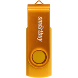 USB Flash накопитель 64Gb SmartBuy Twist Yellow (SB064GB2TWY)