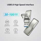 USB Flash накопитель 128Gb Move Speed YSUKD Silver (YSUKD-128G3N)