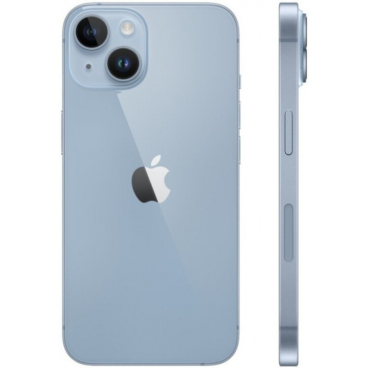 Смартфон Apple iPhone 14 128Gb Blue (MPVN3HN/A) - фото 2