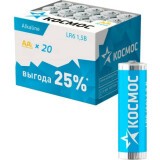 Батарейка КОСМОС KOCLR620BOX (AA, 20 шт.)