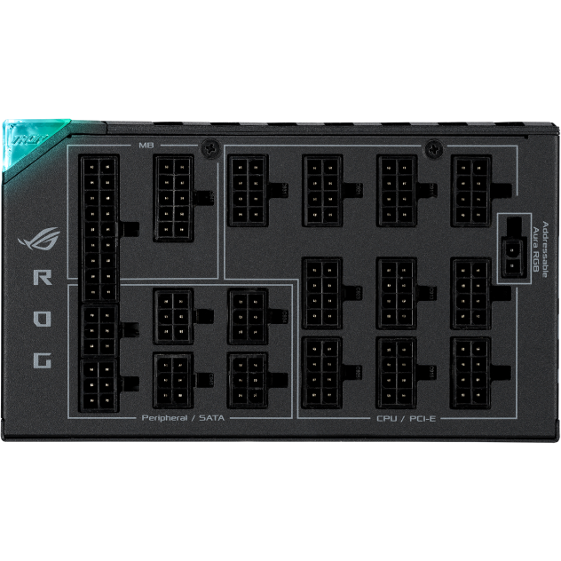 Блок питания 1600W ASUS ROG THOR 1600T GAMING - 90YE00K0-B0NA00 - фото 2
