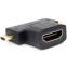 Переходник HDMI (F) - Micro HDMI/Mini HDMI (M), KS-IS KS-361 - фото 2