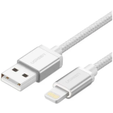Кабель USB - Lightning, 1.5м, UGREEN US199 Silver (60162)