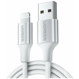 Кабель USB - Lightning, 1.5м, UGREEN US199 Silver (60162)