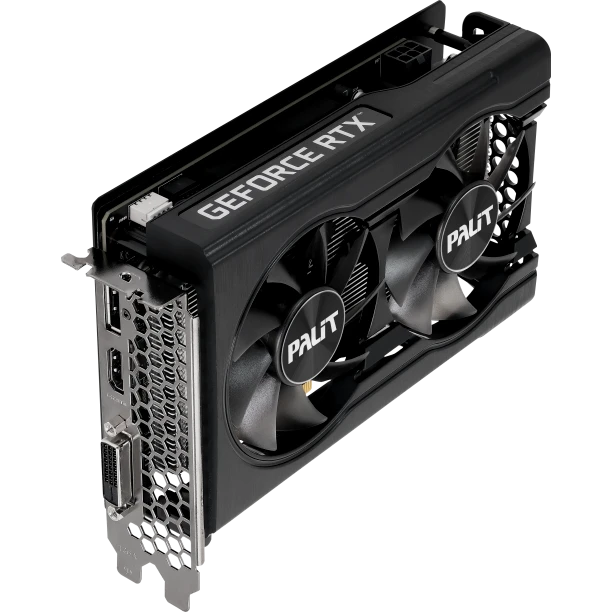 Видеокарта NVIDIA GeForce RTX 3050 Palit Dual 8Gb (NE63050018P1-1070D) - NE63050018P1-1070D (V1) - фото 2