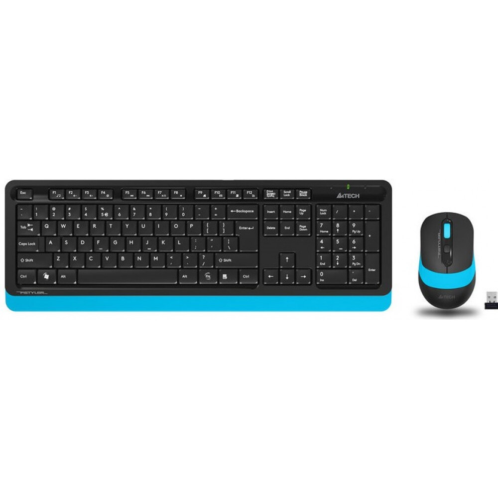 Клавиатура + мышь A4Tech Fstyler FG1010 Black/Blue