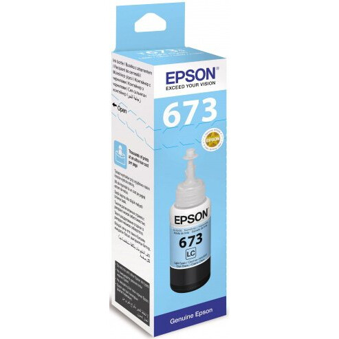 Чернила Epson C13T67354A Light Cyan