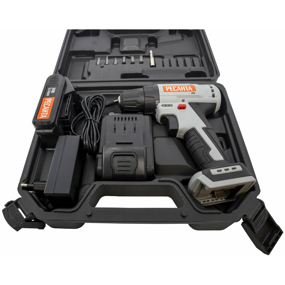 Дрель Ресанта ДА-20-2ЛК-Б - 75/14/10 - фото 6