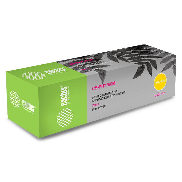 Картридж Cactus CS-PH7760М Magenta