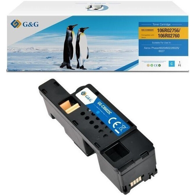 Картридж G&G GG-106R02760 Cyan