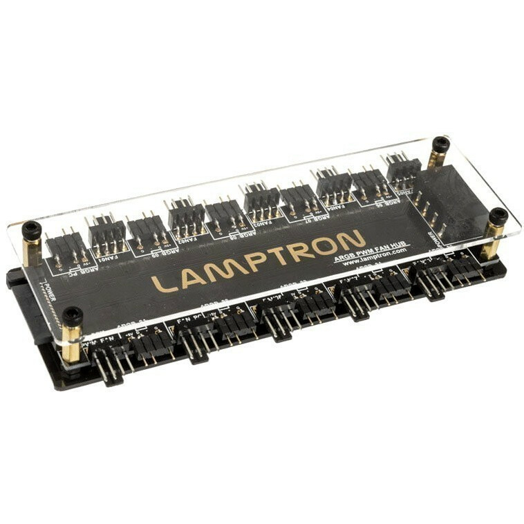 Контроллер вентиляторов Lamptron SP903-RGB - LAMP-FHRGB