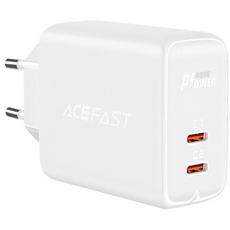 Сетевое зарядное устройство ACEFAST A9 White - AF-A9-WH