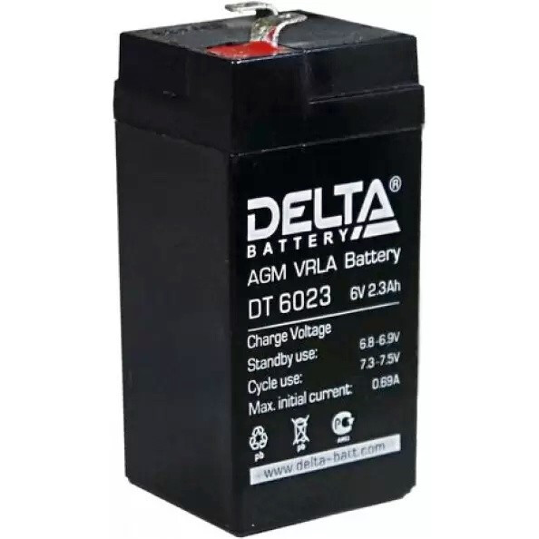 Аккумуляторная батарея Delta DT6023