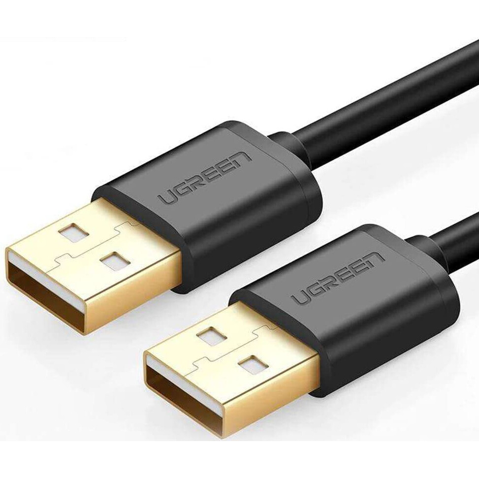 Кабель USB A (M) - USB A (M), 2м, UGREEN US102