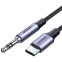 Кабель USB Type-C - 3.5 Jack, 1м, UGREEN AV143 - 30633