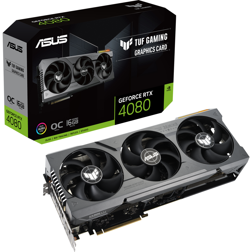 Видеокарта NVIDIA GeForce RTX 4080 ASUS 16GB (TUF-RTX4080-O16G-GAMING) - фото 10