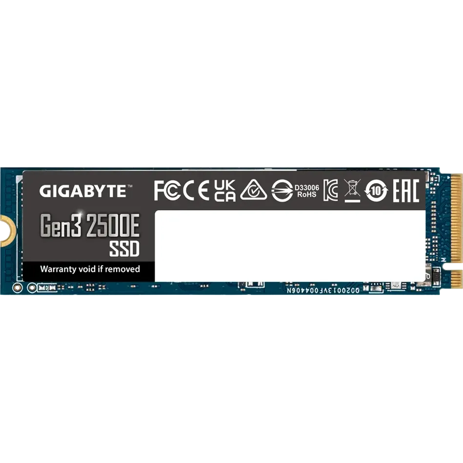 Накопитель SSD 500GB Gigabyte Gen3 2500E (G325E500G)