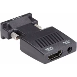 Переходник HDMI (F) - VGA (M), VCOM CA337A