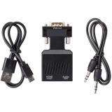 Переходник HDMI (F) - VGA (M), VCOM CA337A