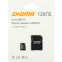 Карта памяти 128Gb MicroSD Digma + SD адаптер (DGFCA128A01)