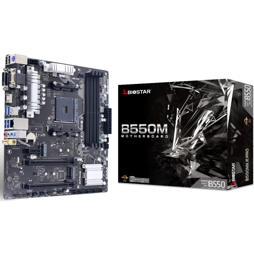 Материнская плата Biostar B550MX/E PRO - фото 4