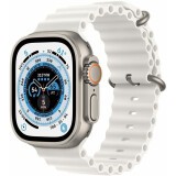 Умные часы Apple Watch Ultra 49mm Titanium Case with White Ocean Band (MNH83LL/A)